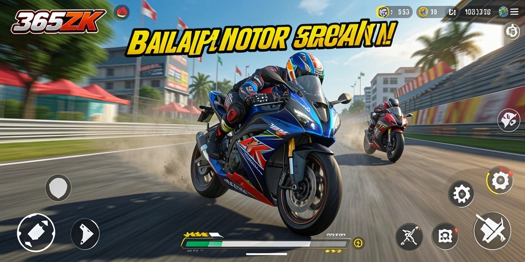 Tampilan gameplay 365ZK yang mendebarkan dan penuh aksi.