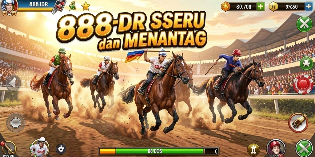 Gameplay seru dalam balapan cepat di 888IDR