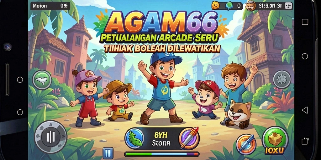 Tampilan gameplay seru AGAM66 dengan tantangan menarik.