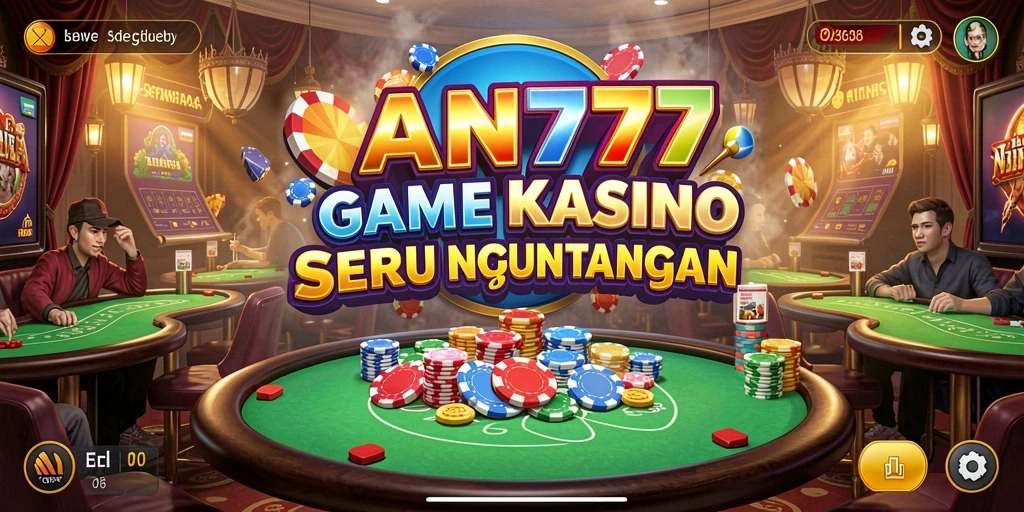 Tangkapan layar AN777 menampilkan gameplay kasino yang menarik dan mendebarkan.