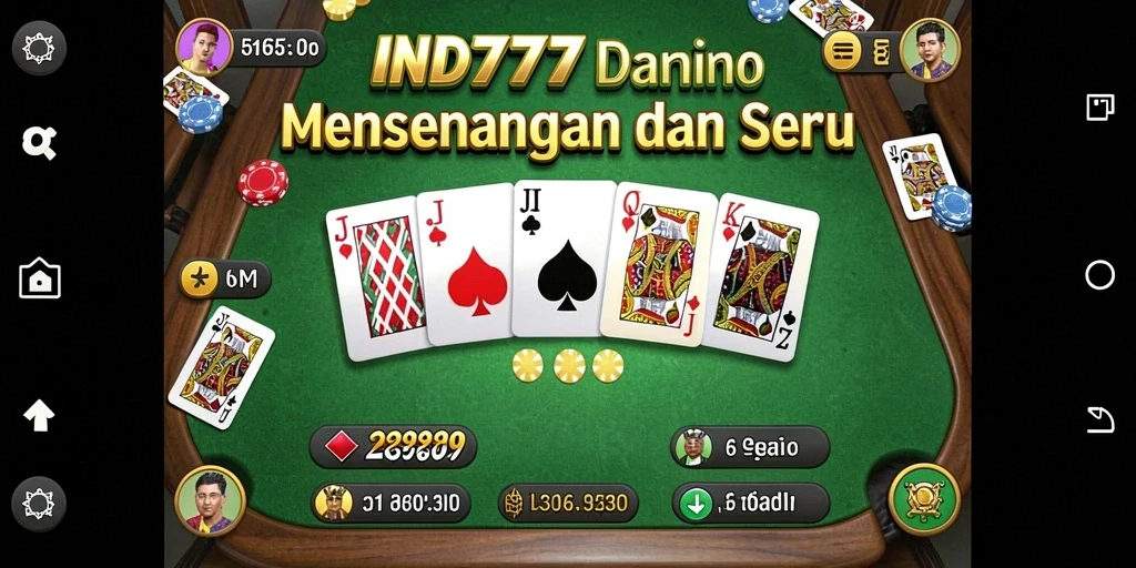 Tampilan gameplay seru dan interaktif dari IND777.