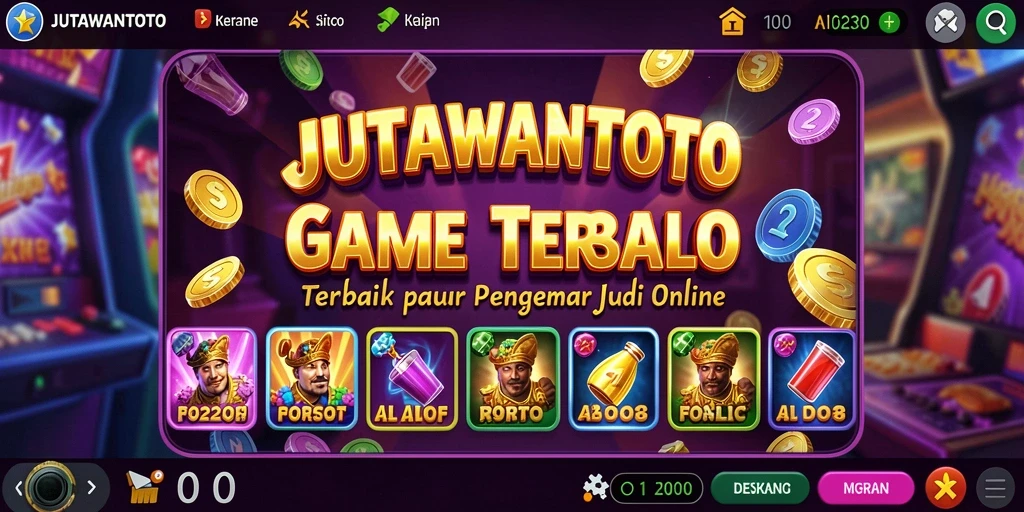 Gameplay menarik dalam JUTAWANTOTO dengan tema slot beragam.