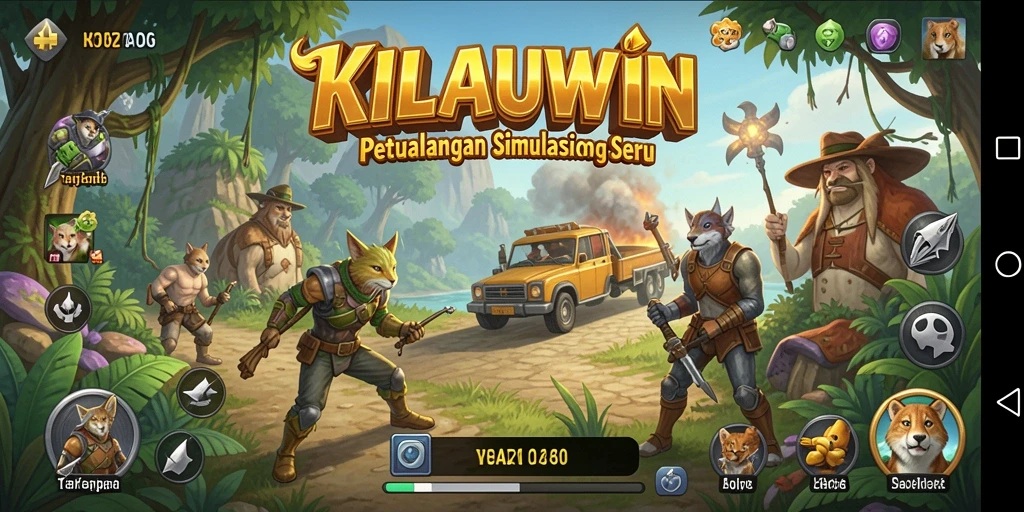 Tampilan gameplay KILAUWIN yang menarik dan interaktif.