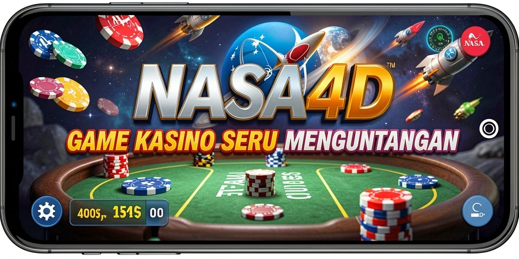 Screenshot gameplay Kasino dari NASA4D yang mengasyikkan.