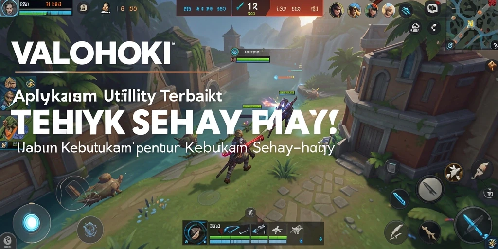 Screenshot VALOHOKI menampilkan antarmuka aplikasi Utility yang intuitif.
